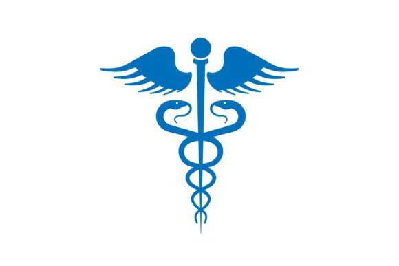 Caduceus Medical Symbol Vector Art