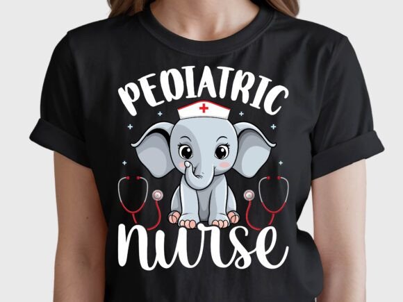 Cute Pediatric Nurse Elephant Stethoscop