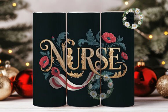 Elegant Nurse 20oz Tumbler Wrap