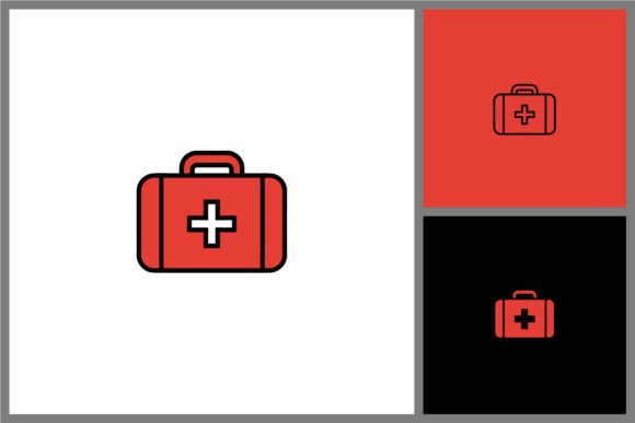First Aid Kit Icon. Medical, Healthcare