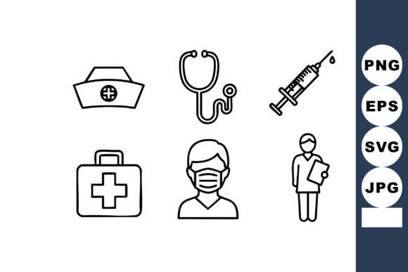 Medical and Healthcare Icons Set