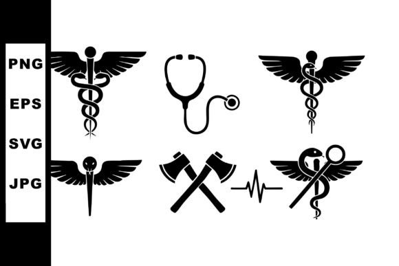 Medical Emergency Symbols Vector Set