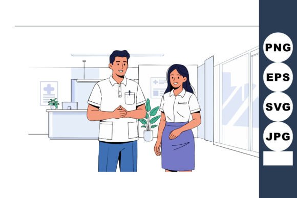 Medical Professionals Shaking Hands in C