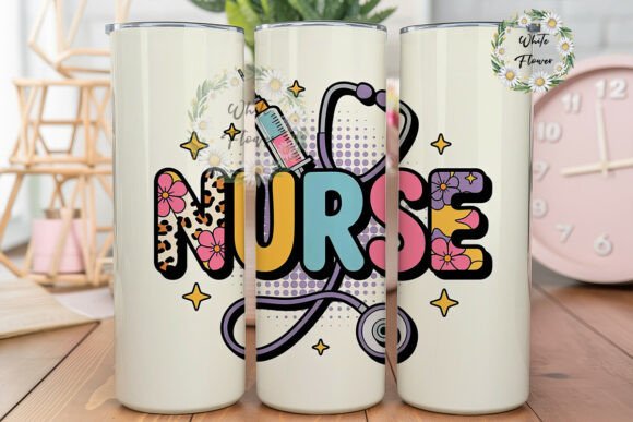Nurse Comic Book 20oz Tumbler Wrap