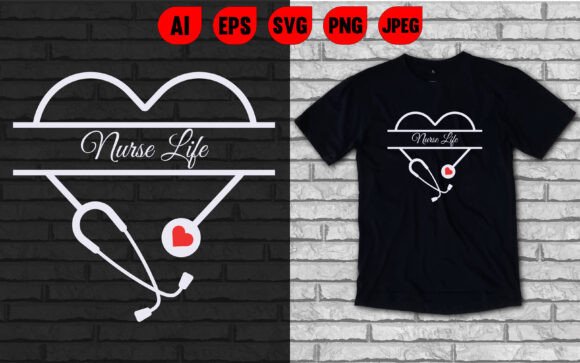 Nurse Life Valentine’s Day T Shirt