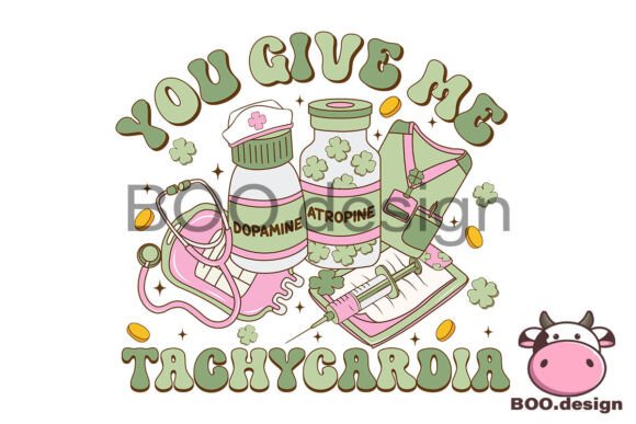 Nurse St Patrick Png, Tachycardia Png