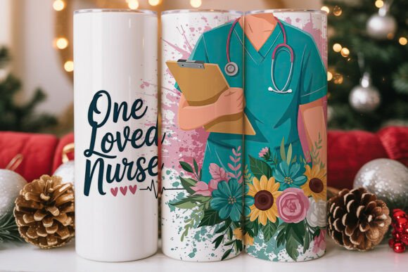 One Loved Nurse 20oz Tumbler Wrap