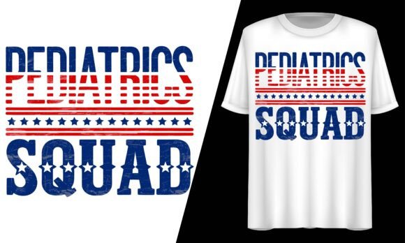 Pediatrics Squad Patriotic Nurse Team