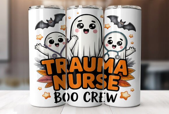 Trauma Nurse Halloween Tumbler Wrap
